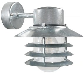 Nordlux - Applique da esterno VEJERS 1xE27/60W/230V IP54 argento