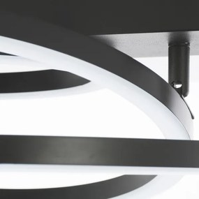 Brilliant - plafoniera LED dimmerabile PEDLEY LED/36W/230V nera