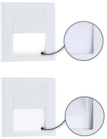 Paulmann 79999 - LED/1W Illuminazione scale TSARO 230V Follow/bianco