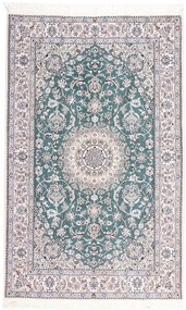 Nain Tappeto persiano 160x250 Verde (Iran) Annodato A Mano