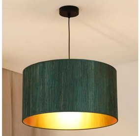 Brilagi - Lampadario a cavo BOSTON ROLLER 1xE27/15W/230V Ø45 cm verde/oro