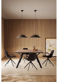 Set di sedie da pranzo nere in un Set di Tali - Marckeric