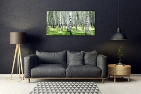 Quadro acrilico Foresta. Erba. Pianta. Natura 100x50 cm