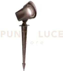 Paletto guru 1 luce attacco gu10 marrone orientabile