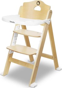 Lionelo - Seggiolina da pranzo 3 in 1 FLORIS Bianco Naturale