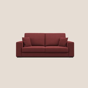 Marte divano in tessuto smacchiabile impermeabile T08 rosso