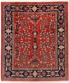 Sarouk Tappeto 320x270 (Iran) Annodato A Mano