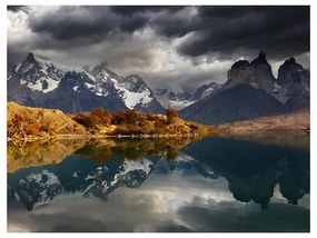 Fotomurale  Torres del Paine National Park  Colore Beige, Dimensioni e Misure 400x309