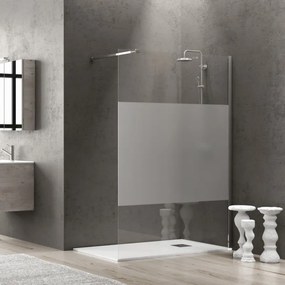 Doccia walkin 80cm vetro serigrafato altezza 185cm KW1000S - KAMALU