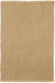 Set di 2 strofinacci Waffle Taupe