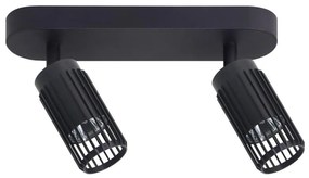 Faretto VERTICAL 2xGU10/8W/230V nero