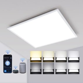 Aigostar - LED RGBW Pannello dimmerabile fisso MESH LED/36W/230V 60x60 cm