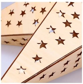 Solight 1V293 - Decorazione natalizia a LED 20xLED/2xAA, stella beige con luce bianca calda