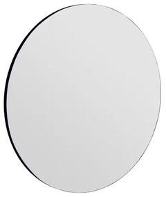 Specchio da parete ZEOS diametro 70 cm nero