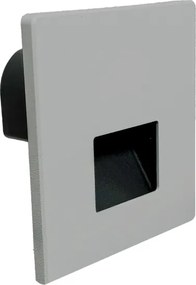 Brilagi - Lampada per scale LED JACK LED/3W/230V 3000/4000/6500K IP65 grigio