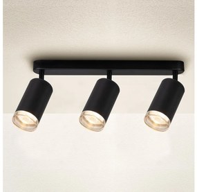 Brilagi - Luce Spot da bagno SELE 3xGU10/30W/230V IP44 nero