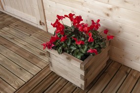 Fioriera da Giardino 40x40x32,5 cm in Legno...
