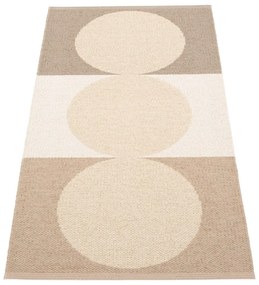 Tappeto da interno/esterno beige/color crema 70x140 cm Otto Grain – Pappelina