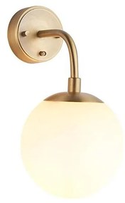 Endon 91892 - Applique ONTARIO 1xE14/7W/230V in ottone