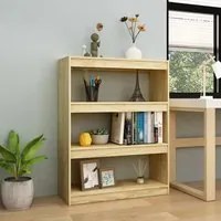 Libreria/Divisorio 100x30x103 cm in Massello di Pino cod mxl 15452