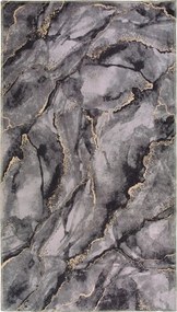Tappeto grigio lavabile 200x80 cm - Vitaus