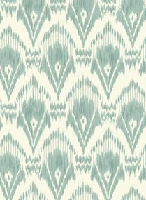 GP & J Baker Carta da parati Zaraband - Aqua