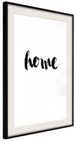 Poster  Your Own Place  Cornice Quadri Cornice nera con pass-partout, Larghezza x Altezza Home decor 40x60