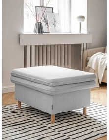 Poggiapiedi grigio chiaro Simon - Miuform