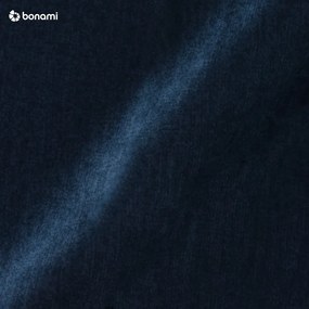 Divano blu scuro allungabile/con contenitore e rivestimento in velluto 216 cm Selene – ELTAP