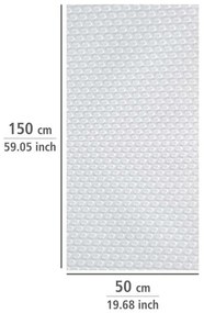 Tappetino antiscivolo bianco per cassetti, 150 x 50 cm - Wenko
