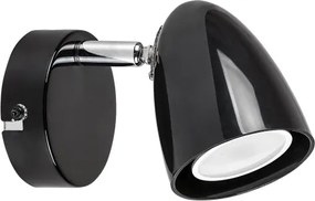 Rabalux 73015 - Faretto da parete PERICO 1xGU10/5W/230V nero