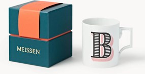 Westwing x MEISSEN, Tazza fatta a mano con motivo decorativo Initials