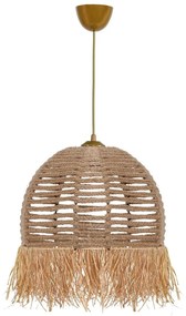 Lampadario in marrone chiaro ø 30 cm – Opviq lights