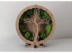 Li-Go 23622/DUB2 - LED Lampada decorativa da tavolo dimmerabile a LED/12W/230V 20x22 cm rovere