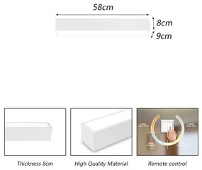 Immax NEO 07257L - Lampada LED dimmerabile LUNGO 20W/230V Wi-Fi Tuya bianco + DO