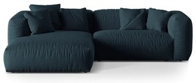 Divano angolare modulare blu scuro (angolo sinistro) Martina - Micadoni Home