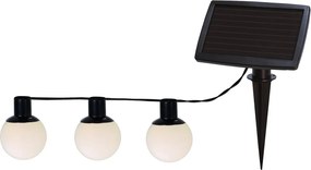 Catena luminosa solare a LED per esterni, lunghezza 5 m Globus - Star Trading