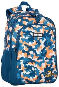 Zaino Scuola Fortnite Azzurro Mimetico 42 x 32 x 20 cm
