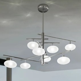 Metal Lux -  Dolce SP 8L  - lampada a sospensione asimmetrica