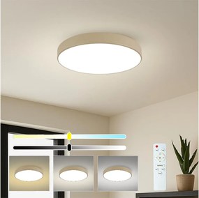 Brilagi - Lampada LED dimmerabile POOL LED/60W/230V 3000-6000K diam. 60 cm beige + telecomando