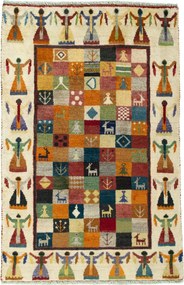 Gabbeh Tappeto persiano 130x80 (Iran) Annodato A Mano