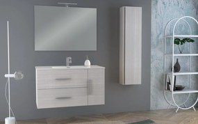 Colonna per mobile bagno master BADEN HAUS 1 anta P 20 x L 35 x H 140 cm bianco