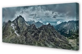 Quadro su tela Montagne Rocce 100x50 cm