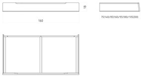 Cassetto sottoletto in colore naturale Twig - The Beds