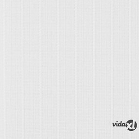 vidaXL Tende Verticali a Fascia in Stoffa Bianca 120x180 cm