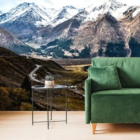Carta da parati autoadesiva – Splendido panorama montano