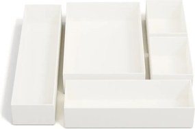 Set di organizer per cassetti in cartone 5 pz Emma Paper Laminate – Bigso