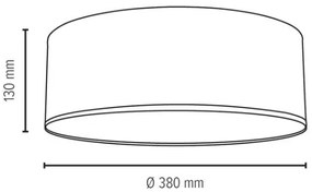Spot-Light 4763812 - Lampada da soffitto JOSEFINA 3xE27/25W/230V