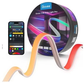 Govee - LED RGBICW Striscia dimmerabile COB 3780 diodi 3m Wi-Fi Matter