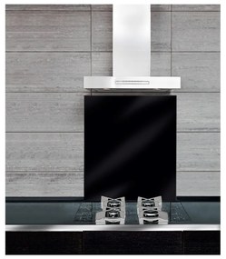 Rivestimento in vetro nero per stufa , 70 x 60 cm - Wenko